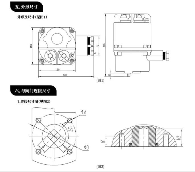 QB10-0.5矿用隔爆型部分回转阀门电动装置